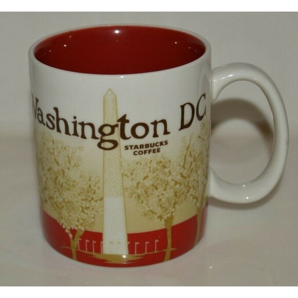 Nice 2010 Collector Series STARBUCKS 16 oz WASHINGTON DC Capitol Coffee Mug - Picture 1 of 7